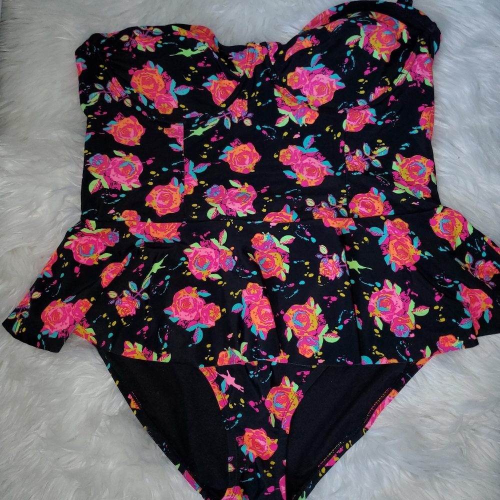 Neon Rose  One piece